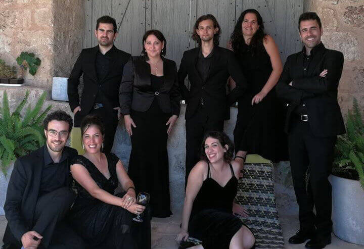 A new ensemble from the Moran Choirs group, the CECILIA ENSEMBLE, is comprised of eight outstanding solo vocalists from Israel.